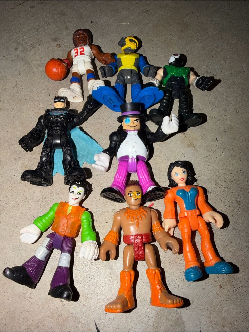 Fisher-Price Imaginext DC Super Hero Friends lot of 8